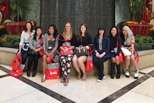 FDM students at MAGIC fashion tradeshow
